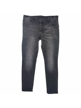 KUT Catherine Boyfriend Jeans 4 Black Wash Straight